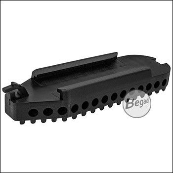 E&C Schaftkappe / Buttplate für SMR17 Serie -schwarz-