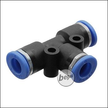 Begadi HPA T-Adapter für 3x 6mm Schlauch