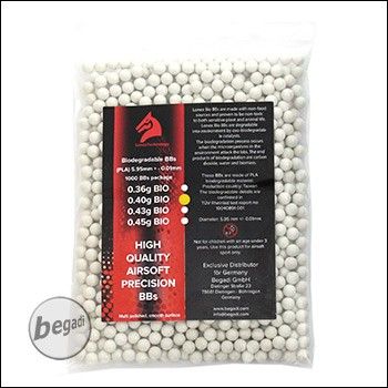 1.000 LONEX High Precision HEAVY BIO BBs 6mm 0,40g -hell-