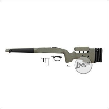 Maple Leaf MLC S1 VSR Nylon Fiber Stock (adjustable) -olive-