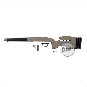 Maple Leaf MLC S1 VSR Nylon Fiber Stock (Adjustable) -TAN-