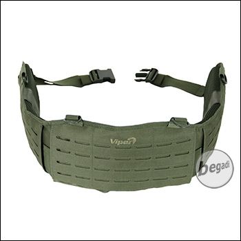 VIPER Lasercut Battle Belt / Waistbelt bis 130cm - olive
