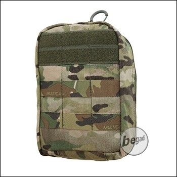 ZentauroN zipper bag "Multi", vertical - multicam