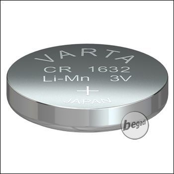 VARTA Knopfzelle CR1632 (3,0V - 140mAh - Lithium)
