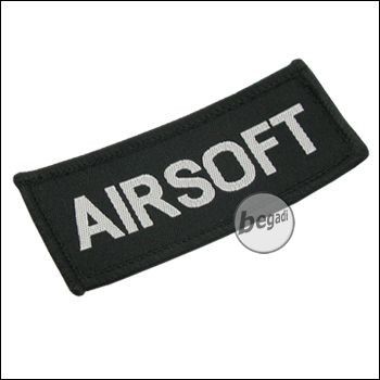 Patch "Airsoft", new version - black