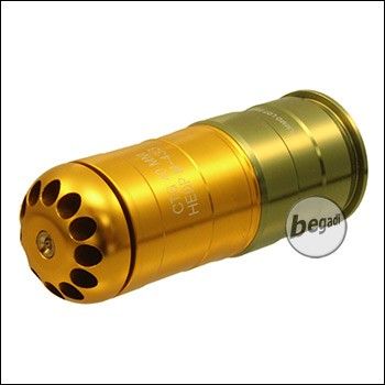 S&amp;T HEDP M-433 40mm Grenade, 120 BBs, gold/green (free from 18 yrs.)