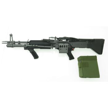 A&K MK43 Upgrade LMG AEG, mit PRO HopUp, Schwarz < 0,5 J.