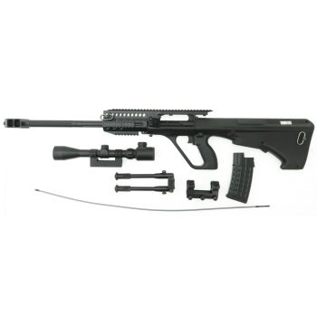 JG S77 DMR "Begadi Upgrade" S-AEG mit Zielfernrohr, Zweibein, Nylon Schaft, Mamba Motor, FSWS und Begadi CORE EFCS / Mosfet (frei ab 18 J.) - inkl. FX5 Tuninglauf 