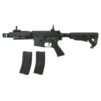 E&C M4 "SQB" Compact S-AEG -Version 2 mit Mamba Motor, FSWS 2.0, Speed Trigger- mit Begadi CORE EFCS / Mosfet (frei ab 18 J.)