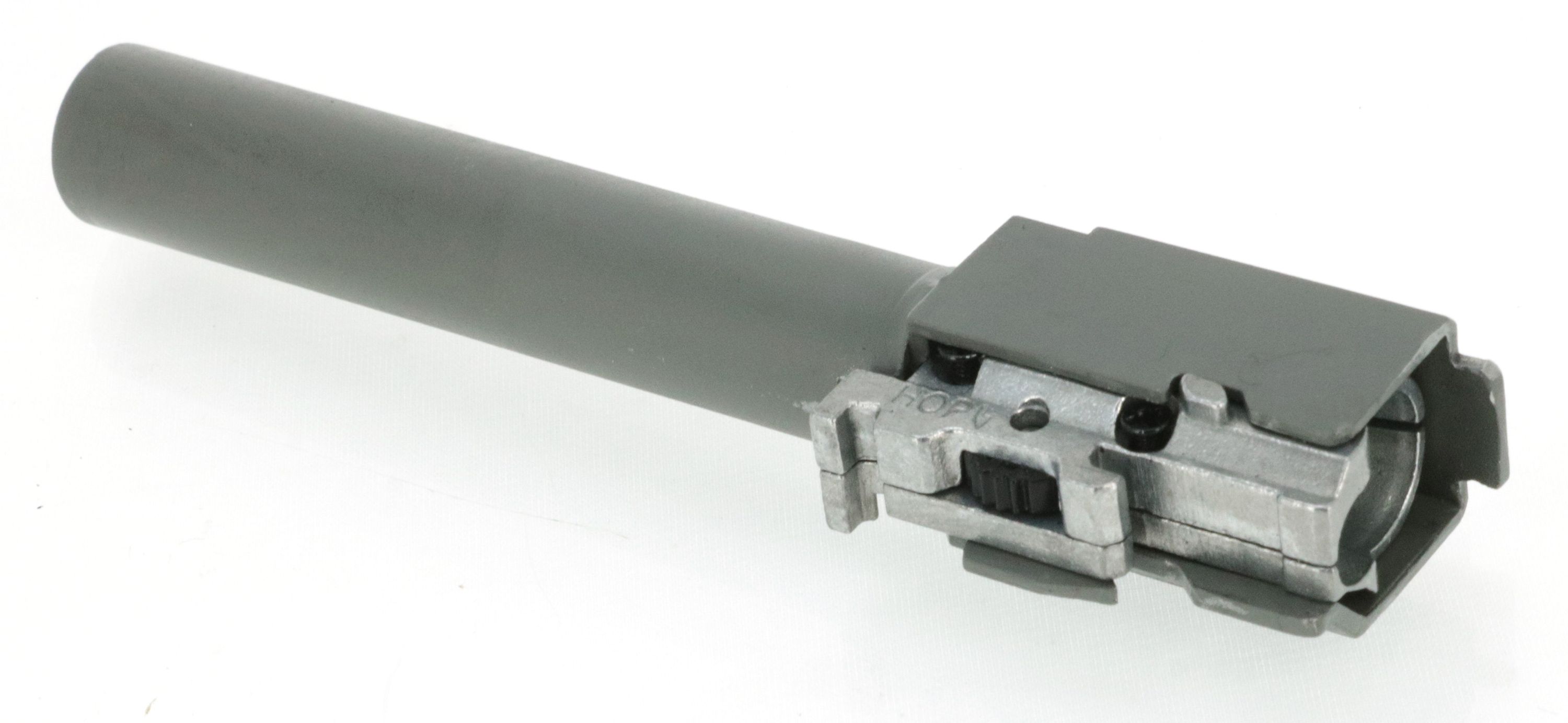 Army Armament R17 GBB Outer mit HopUp Unit und Begadi GBB5 Bucking sowie 6,03mm Tuninglauf -grau- (frei ab 18 J.)