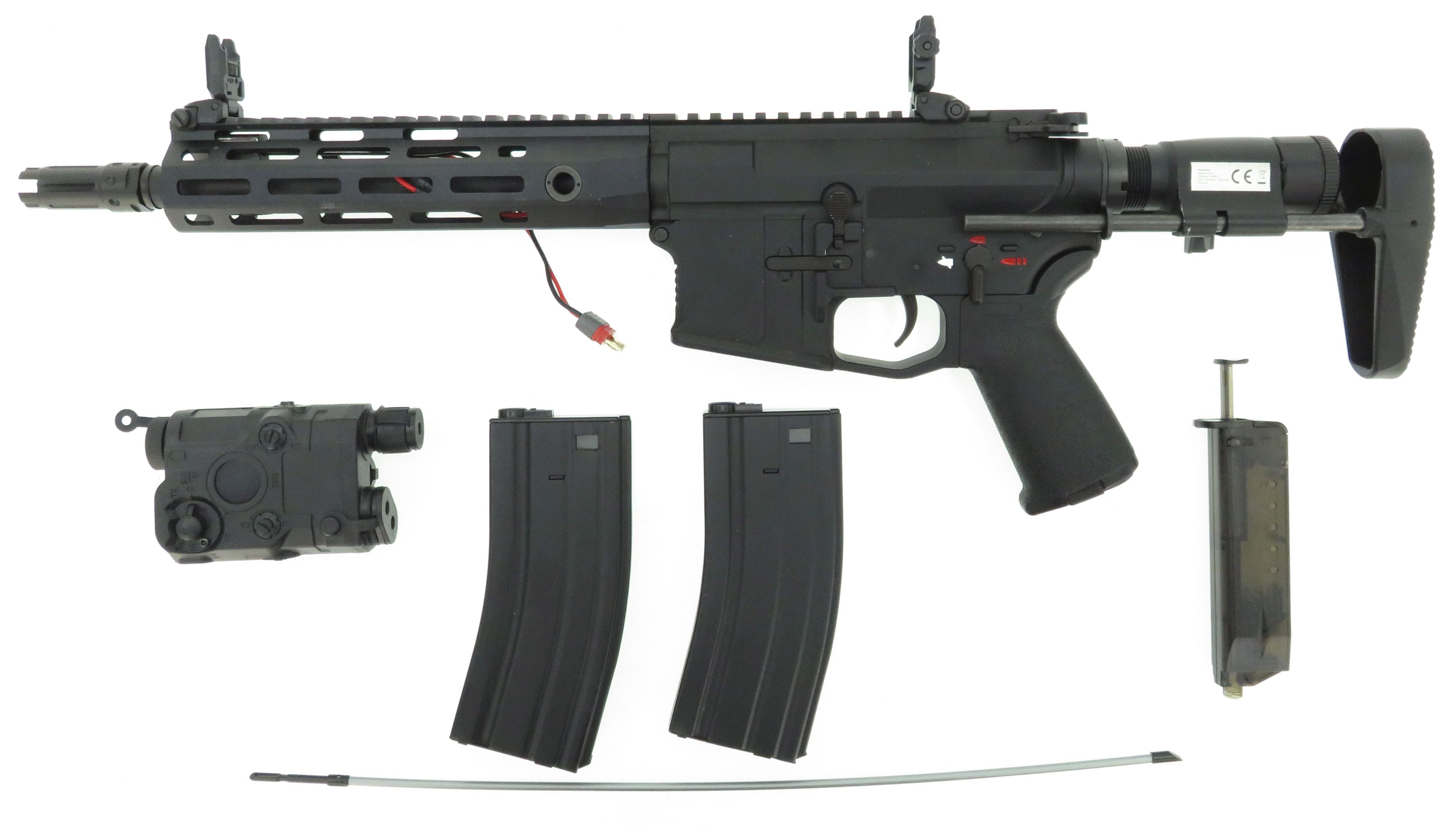 Begadi Sport M4 "NOVA" PDW -GEN.5- S-AEG mit PRO HopUp, CORE EFCS / Mosfet & FSWS (frei ab 18 J.)