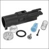 KJW HiCapa / M1911 "Pro" Nozzle Set aus faserverstärktem Nylon Kunststoff - inkl. verbautem Inner Valve und CNC Alu Pistonhead