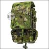 Begadi Universal Magazintasche, standard "Assaultrifle", voll einstellbar, mit 2 abnehmbaren Deckeln, Pencott Greenzone