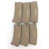 6x Battleaxe M4 / M16 Polymer MidCap Magazin (150 BBs) -TAN-