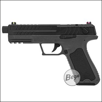 Cyma CM.127A "Gen 5.5" AEP mit Begadi CORE EFCS/Mosfet, CNC HopUp, CNC Lager, 6.03mm Tuninglauf, CNC ARL - 14mm CCW, (Reddot ready) -schwarz / dunkelgrau- < 0,5 J.