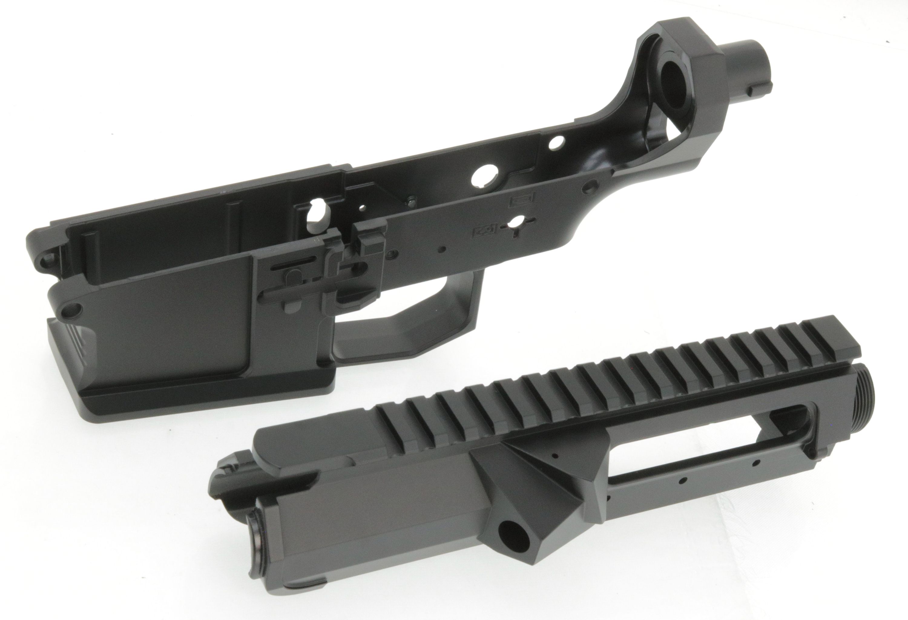 Cyma CM.098 / SR25 / MOD 25 Upper & Lower Receiver, schwarz (neu - blanko) -Bundle-