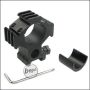 Begadi Montagering mit 3 Picatinny / Weaver Schienen, 25.4mm / 30mm