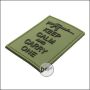 BE-X 3D Abzeichen "Carry an M4", aus Hartgummi, mit Klett - olive