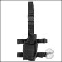 PHX Beinholster / Oberschenkel Pistolen Holster, voll verstellbar - schwarz