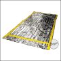 Fibega Survival Not Schlafsack, wasserdicht und isolierend - silber - 213 x 91 cm