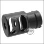 Begadi "DTK-2 Style" Stahl Flashhider mit Adapter (24mm CW + 14mm CCW)