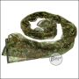 Begadi Sniper Netzschal "Commando", 175 cm × 85 cm (100% Baumwolle) - flecktarn