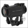 Begadi Pointstrike D2 Reddot 1x20 mit 2 Montagen & FlipUp Covers / Schutzscheiben (Extended Shock Proofed) - schwarz -