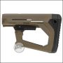 Begadi Universal M4 Schaft "Strongarm", Multi Fit, aus nylonverstärktem Polymer, für MilSpec- & Commercial Stocktubes - TAN