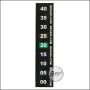 Begadi Thermo Sticker, 0-40°C, 7cm x 1,5cm - lang