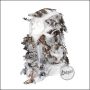 BE-X Scharfschützen Maske "Natural Blind© 3D", wintertarn (100% Polyester) - unisize