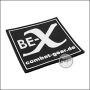 BE-X 3D Badge "BE-X - Combat Gear" hard rubber