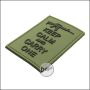 BE-X 3D badge "Carry an M4", hard rubber, with velcro - olive