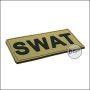 BE-X 3D Abzeichen "SWAT - TAN" aus Hartgummi