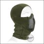 Begadi Basic protective mask "Stealth", with wire mesh -olive-