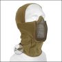 Begadi Basic protective mask "Stealth", with wire mesh -TAN-