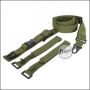 Begadi 3-point sling, multifunctional, with 2 adapters "Gen 2" - olive