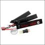 Begadi "IMPERIO" LiPo battery 11.1V 1400mAh 25C "Slim" Triple Stick with Dean