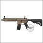 Begadi Sport M4 "NOVA" Daniel Defense MK18 -GEN.5- Upgrade Semi AEG with PRO HopUp, CORE EFCS / Mosfet & QSX -burnt bronze- (18+)