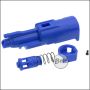 Army Armament R17 GBB (Gladiator, Ripper etc.) Reinforced Nylon Nozzle Set inkl. inner Valve -blau-