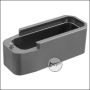 E&C CNC Alu Tactical Magazinschuh / Base Pad (Ziehhilfe) für M4 / M16 Magazine -grau-