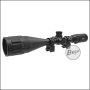 Begadi riflescope 4-16 x 50 BAOL with bel. reticle (red/green/blue), sun visor, killflash, flipup covers &amp; mount