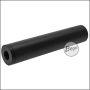 Begadi "Eco" Double Thread Silencer, lang (14mm CCW + 14mm CW) -160mm-