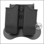 AMOMAX Paddle hard shell magazine pouch for P226 / M9 / CZ P-09 etc. [AM-MP-P2]