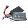 Begadi "AMAX" LiPo Akku 7,4V 1600mAh 30C "PEQ" mit Dean -hellblau-