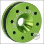 Begadi CNC aluminum pistonhead with ventilation for GBB handguns (14.5mm version) -green-