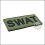 BE-X 3D Badge "SWAT - olive" made of hard rubber