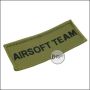Aufnäher "Airsoft Team", neue Version - olive