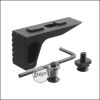 Ergonomisch geformter Begadi Tac Griff MK2 - Frontgriff für Keymod & M-LOK Rails – schwarz