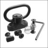 Begadi QD Sling Swivel  aus Metall - Type 1 (für Keymod + M-LOK) 