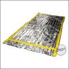 Fibega Survival Not Schlafsack, wasserdicht und isolierend - silber - 213 x 91 cm